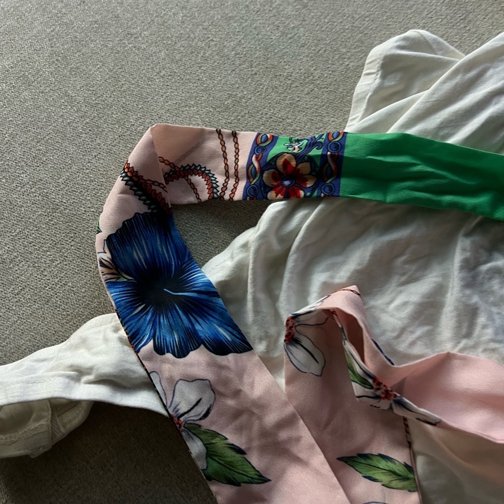 Lulus Tropical Halter Top Size Large - Picture 3 of 6